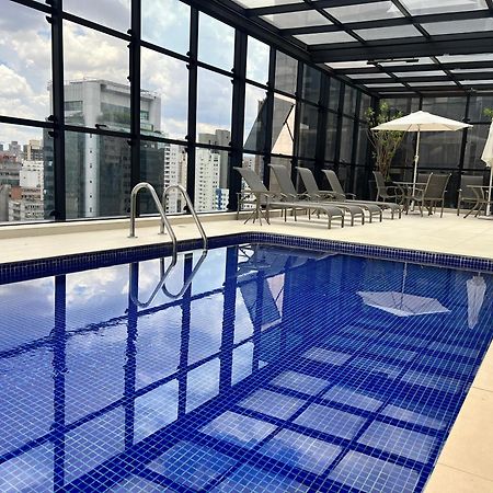 Flat-Hotel Faria Lima Itaim Sao Paulo, Garagem Inclusa ! Ngoại thất bức ảnh