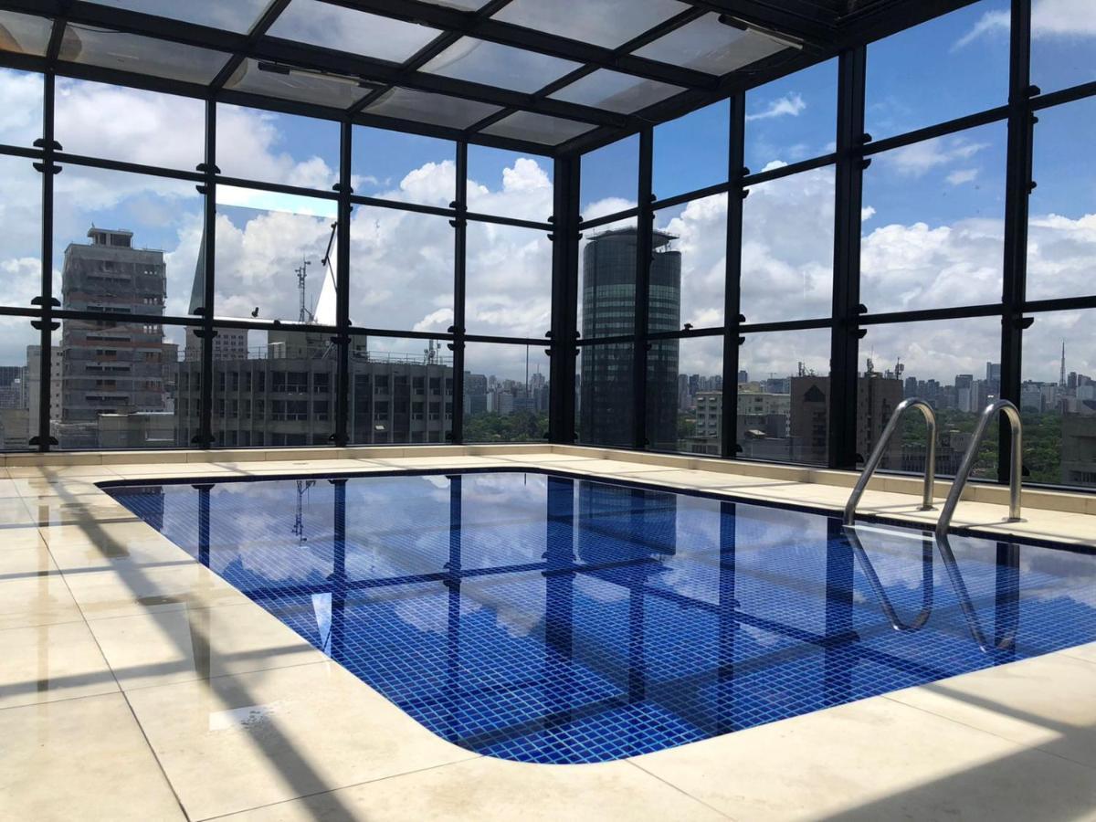 Flat-Hotel Faria Lima Itaim Sao Paulo, Garagem Inclusa ! Ngoại thất bức ảnh